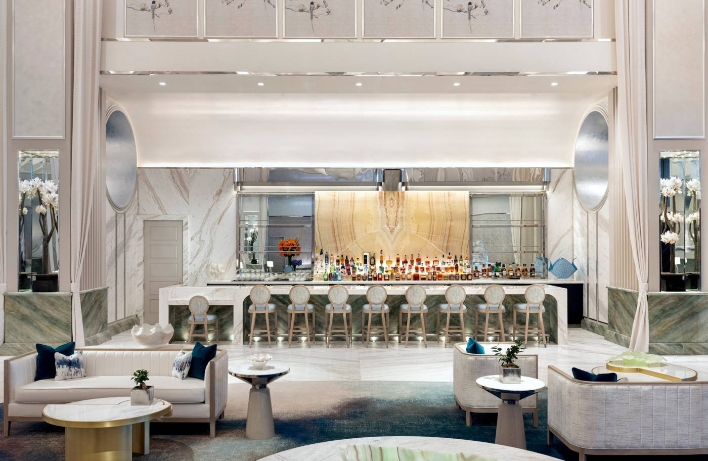 Crockfords Lobby Bar at Resorts World Las Vegas