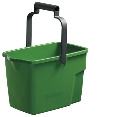 Rectangle Bucket Oates Green Fits Trolley