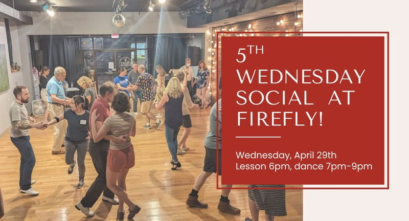 Swing Cville: Swing Dance Lesson and Social Dance at FIREFLY