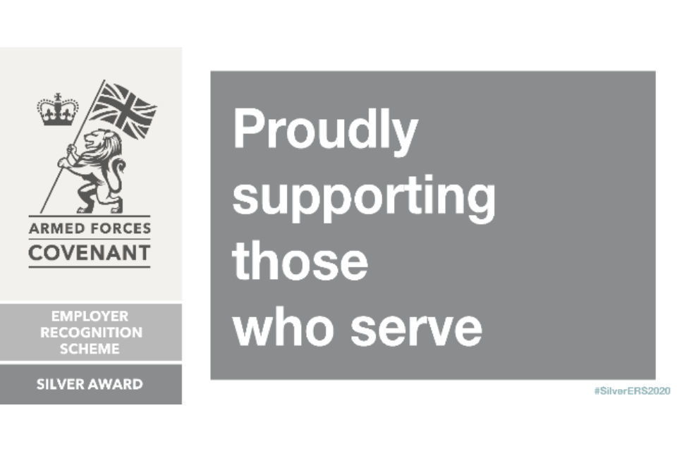 Employer Recognition Scheme Armed Forces Covenant's logo