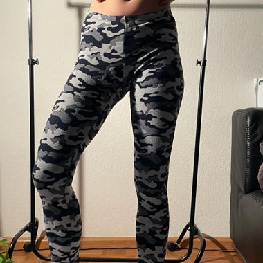 comfy camouflage leggings
