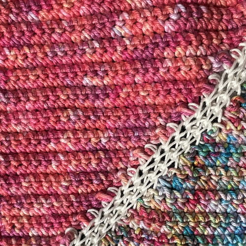 Crocheted scarf Ilse