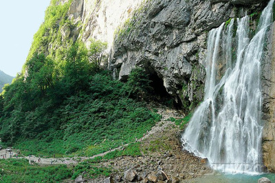 Джип-тур абхазский вираж: Гегский водопад и озеро Рица