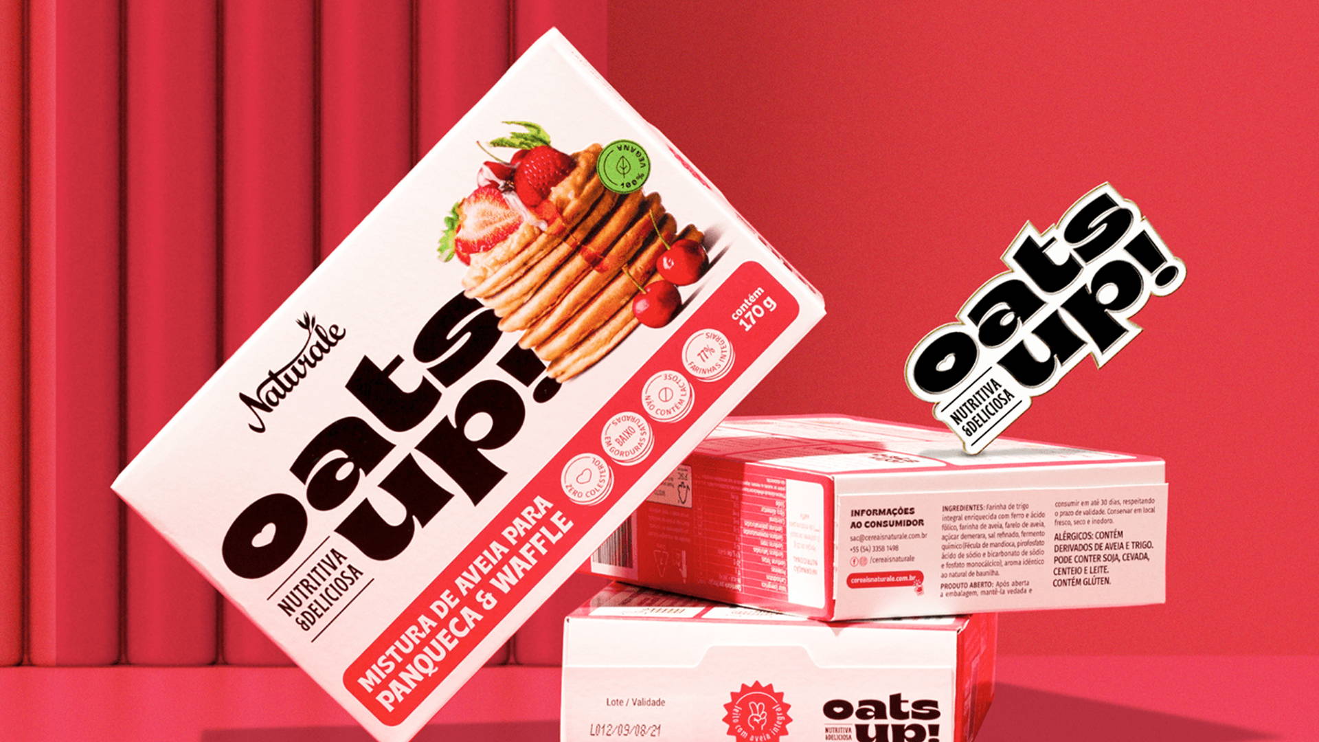Featured image for Oats Up Seeks Practicality And Healthiness Through Playful Packaging