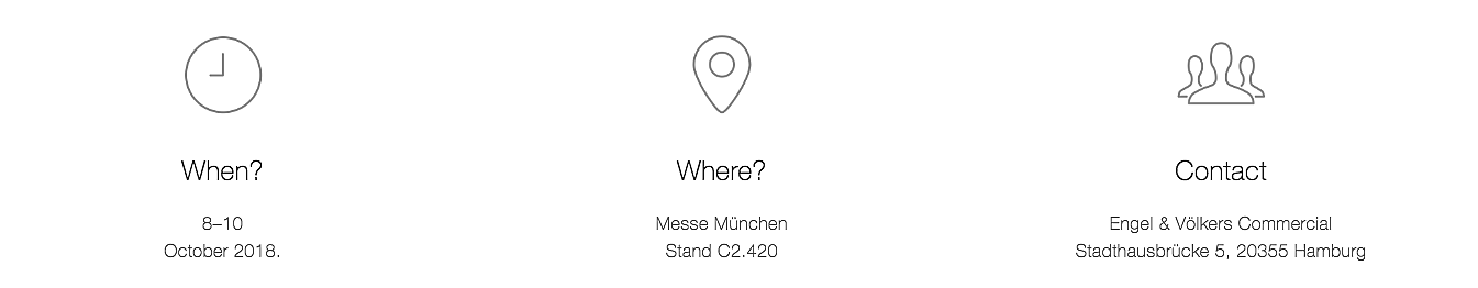  Munich
- When, Where, Contact