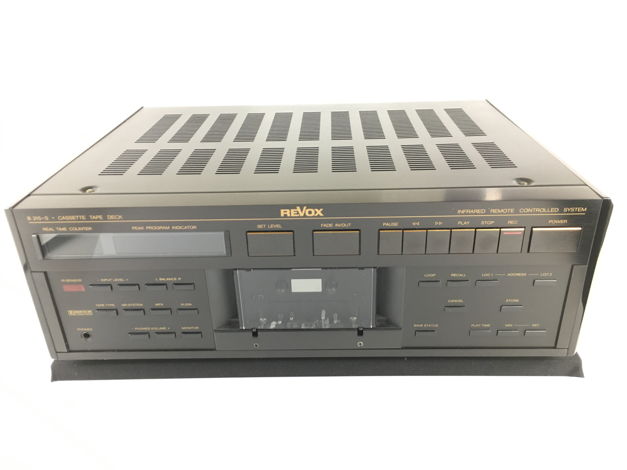 Revox B-215s Tape Deck in Black, Absolutely Perfect and...