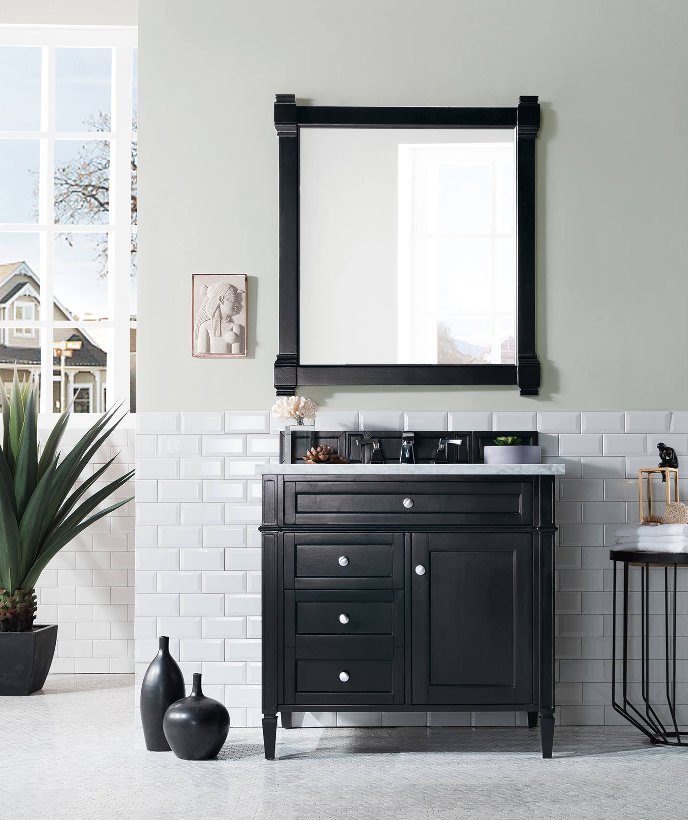 Brittany 36 Single Vanity Black Onyx Brittany 36 Single Vanity Black Onyx