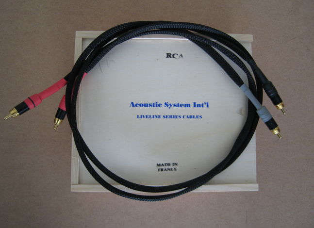ASI Liveline RCA Interconnects - 1 meter
