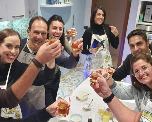 Food experiences Naples: Traditional dining experience overlooking the Bay of Naples