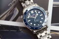 Omega Seamaster blue dial watch on metal strap strap - THE BEST EVERYDAY WATCHES FROM OMEGA