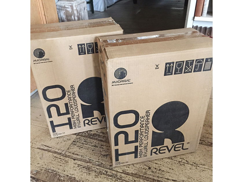 Revel I20 in-wall speakers
