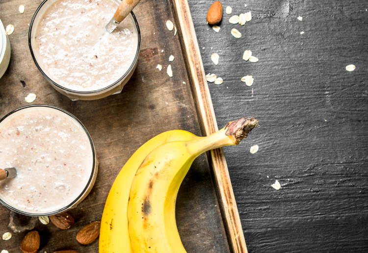 バナナプロテイン配合