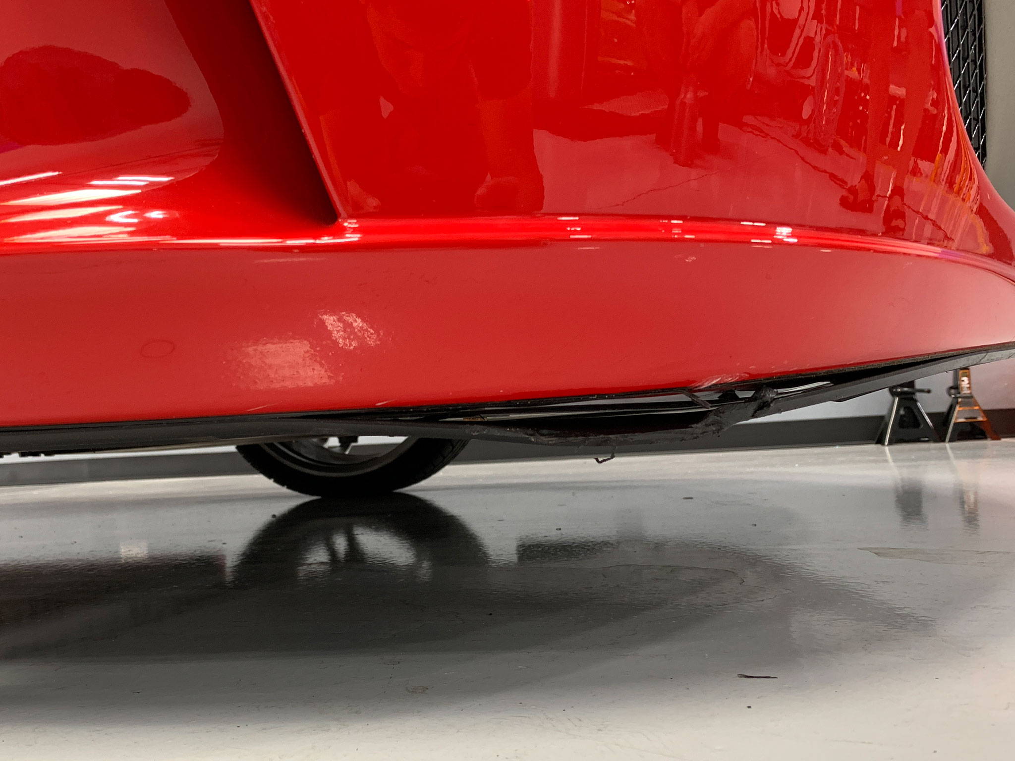 Ferrari F430 Spider Bumper Damage