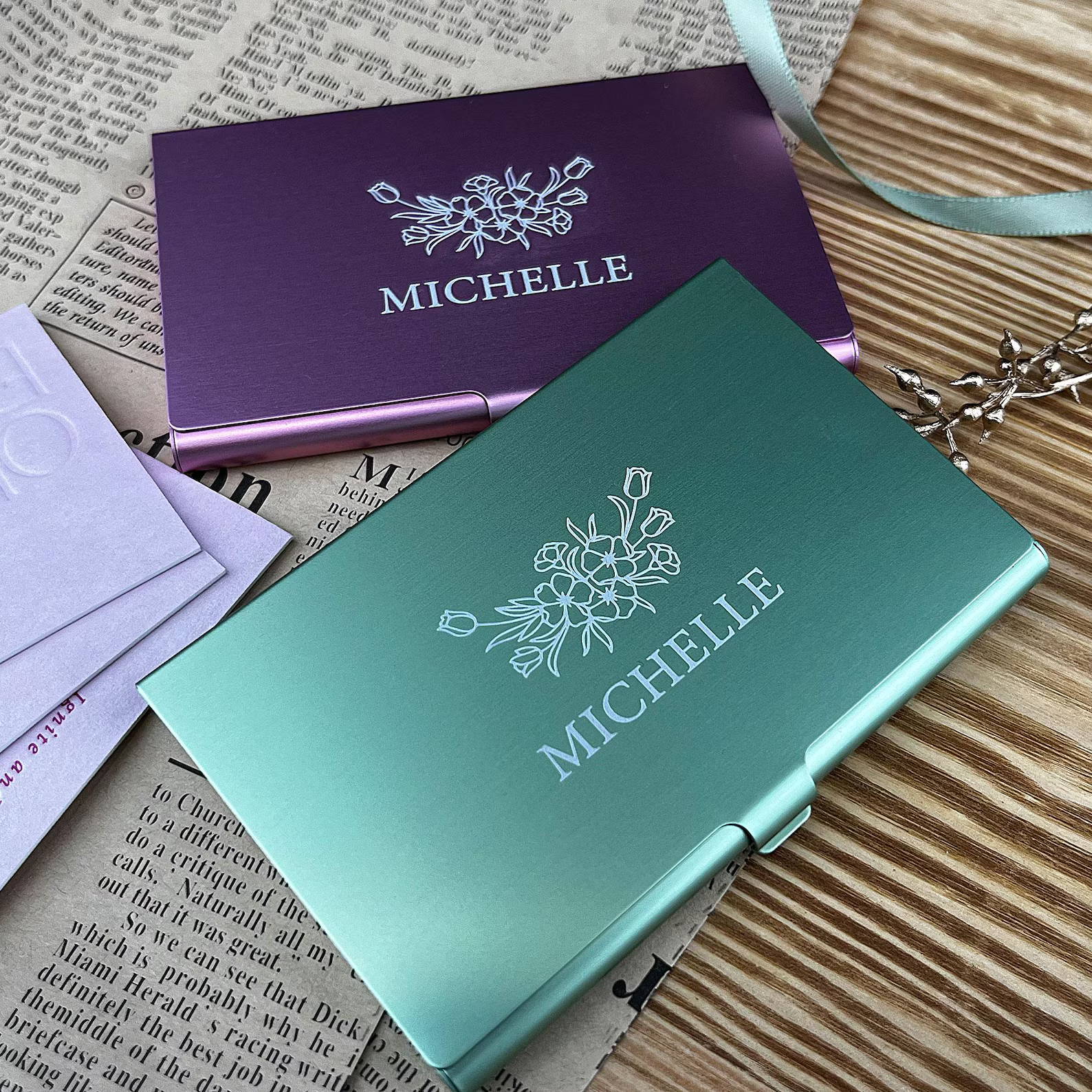 Laser Cut Business Card Holders 008