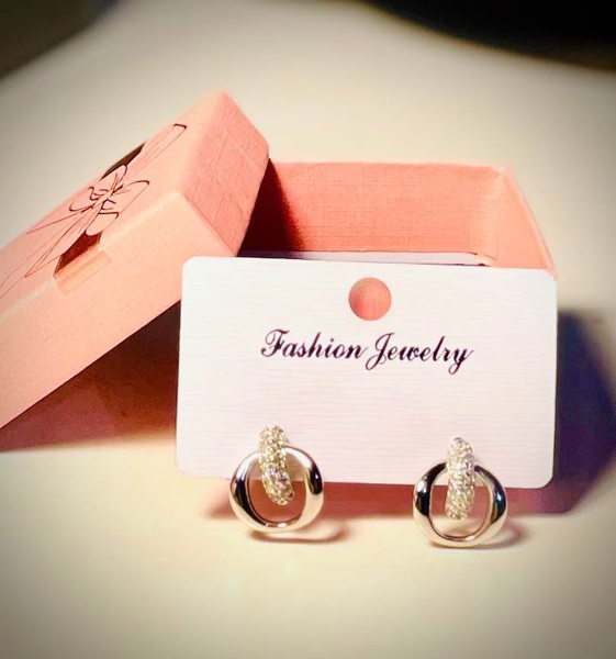 Silver-O-Huggies Earrings