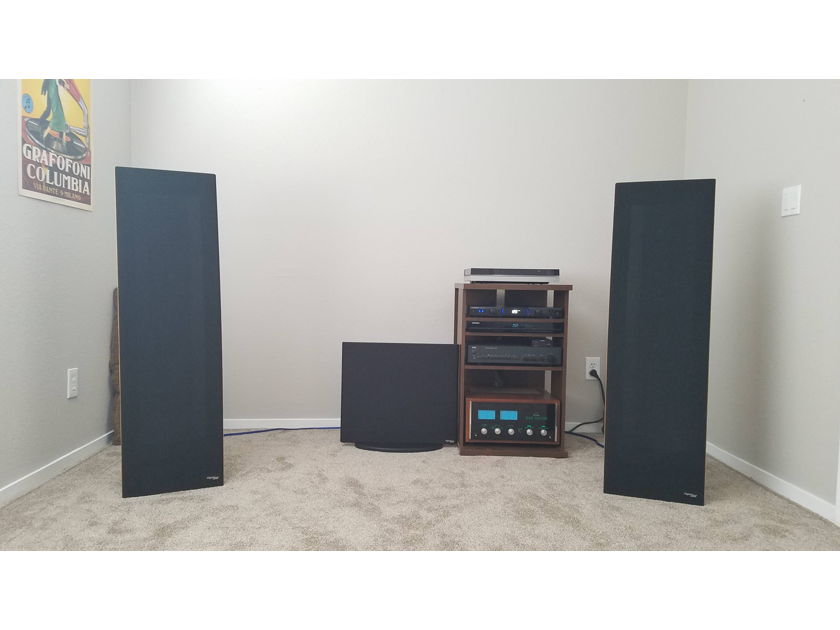 Magnepan MMG w/ Sound Anchors Stands