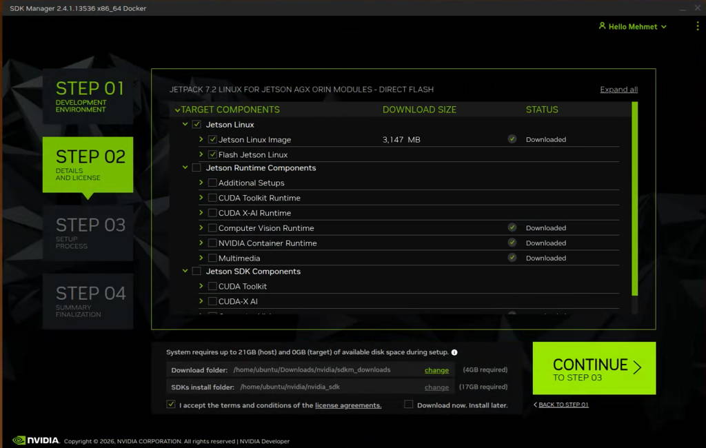 SDK Manager step-2