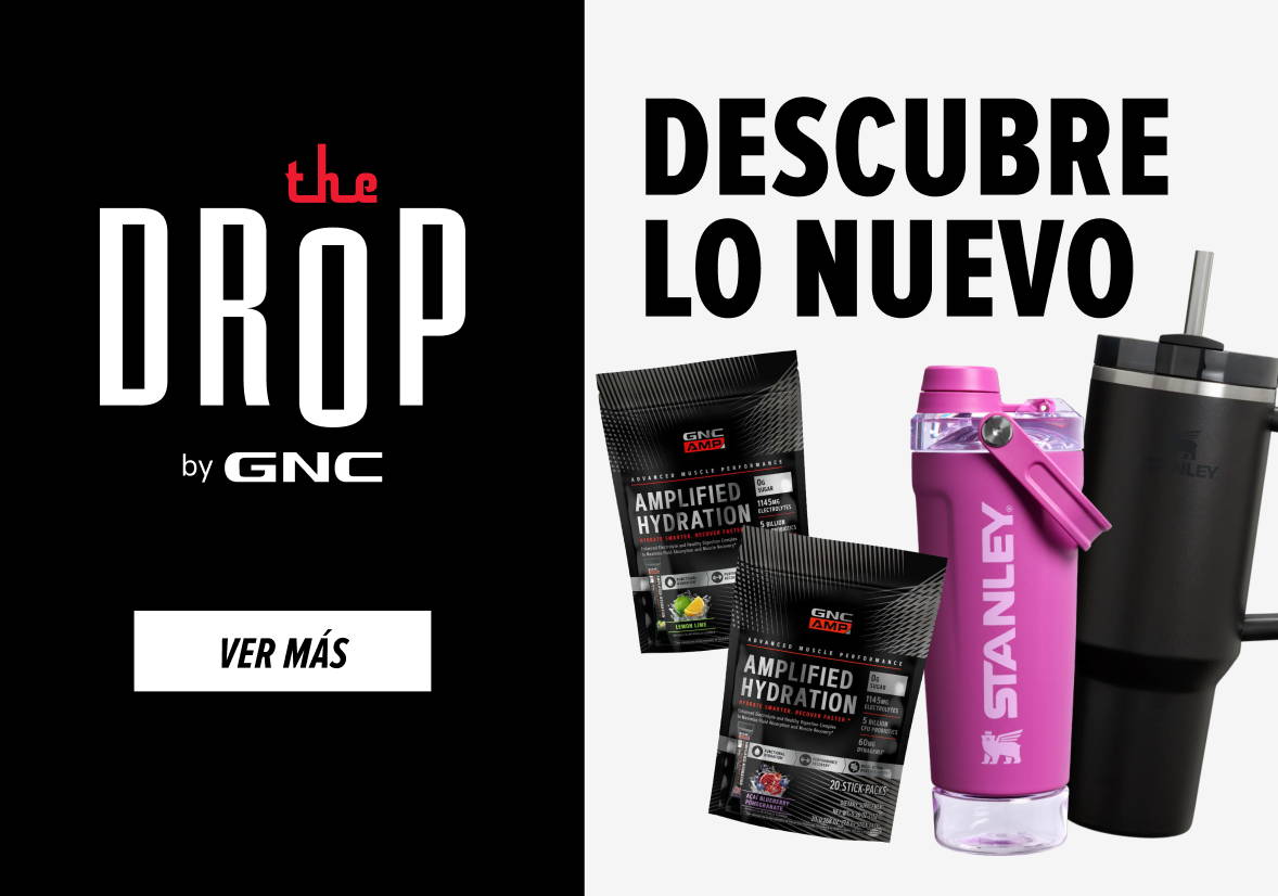 the drop by gnc - descubre lo nuevo
