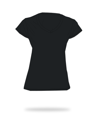 Black 100% cotton v neck shirt sj clothing manila philippines