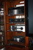 Sony STR-DA5400ES, Oppo BDP-95, Classe CP-800 and VPI Classic 1 (top to bottoom left side cabinet)