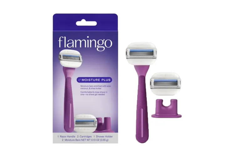 Flamingo  Moisture Plus Razor Set d8e2064db09e498e90525d87850ed05f