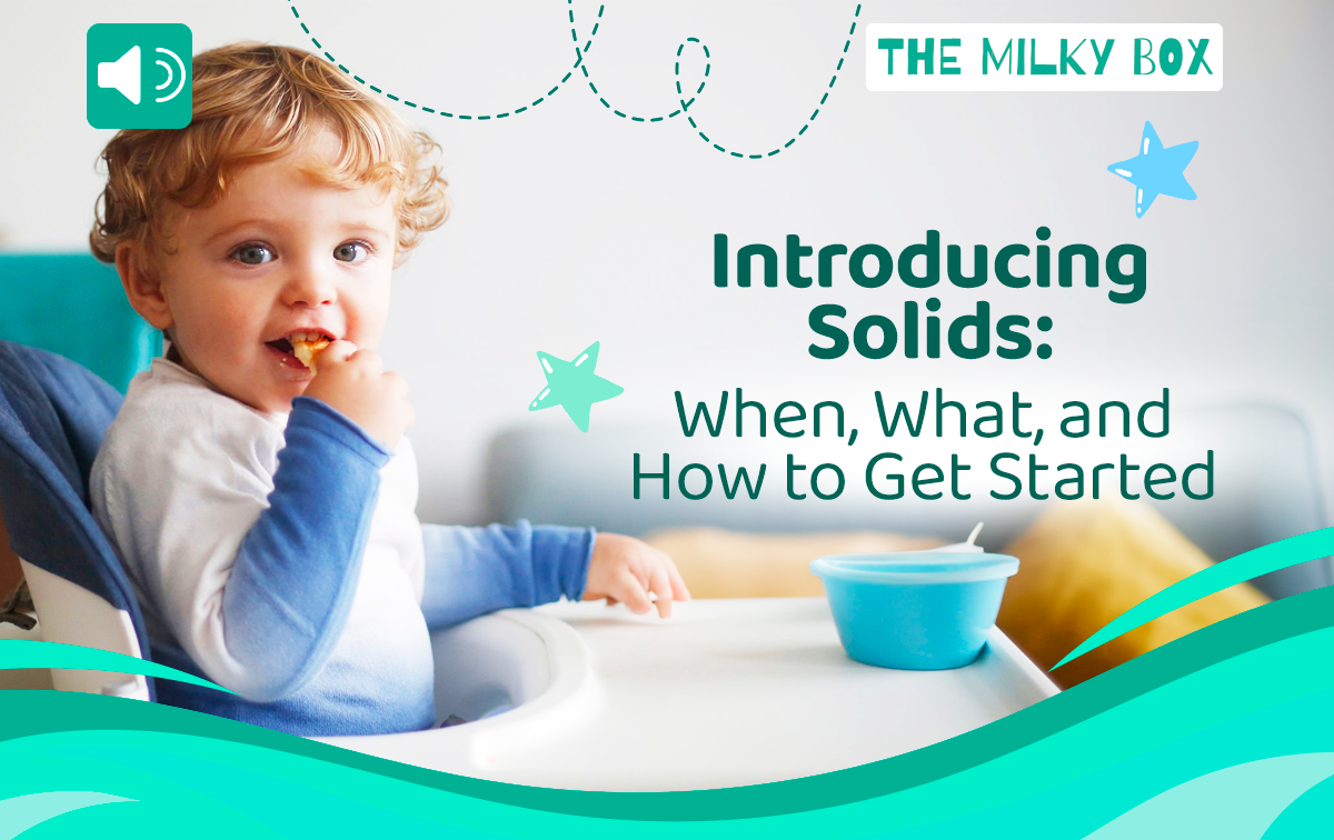 Introducing Solids | The Milky Box
