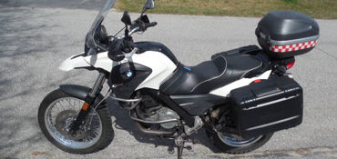 2014 BMW G 650 GS motorcycle for rent near Falmouth, ME