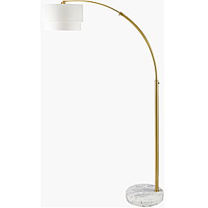 Lámpara de Piso con Base de Marmol | Pórtico Real