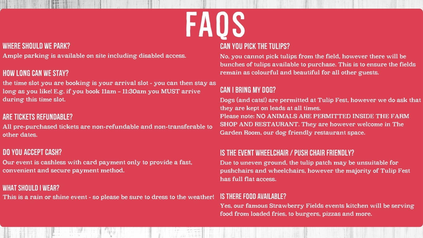 Experience Tulip Fest 2026 - the South West’s original and largest tulip festival. Explore over 500,000 blooms, 60 vibrant varieties, stunning photo spots, family-friendly entertainment, and a touch of Holland in the heart of Devon. Don’t miss this spectacular spring event!