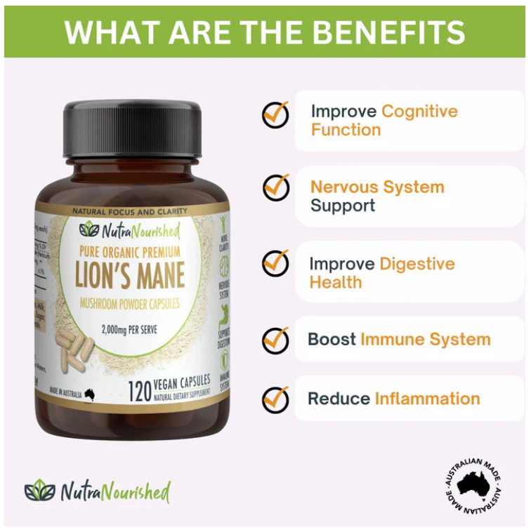 Lion's Mane Mushroom Hericium - Image 3