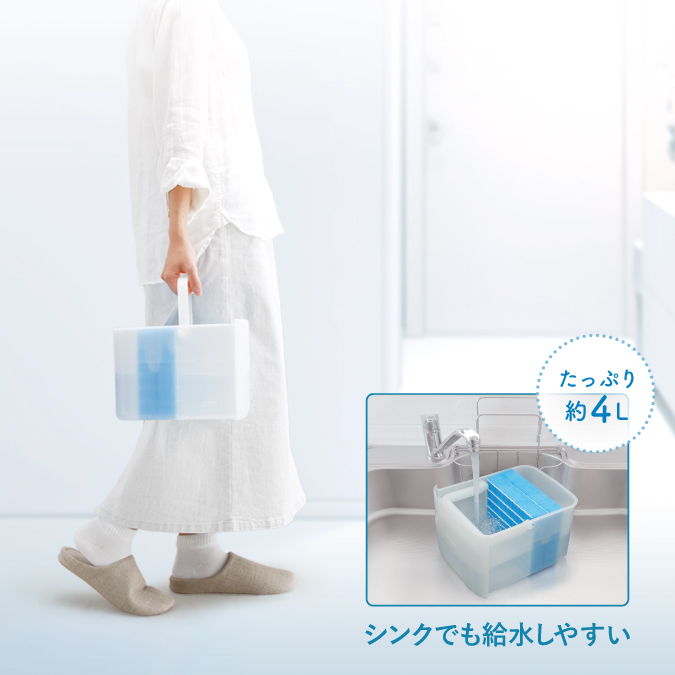 トレーにたっぷり