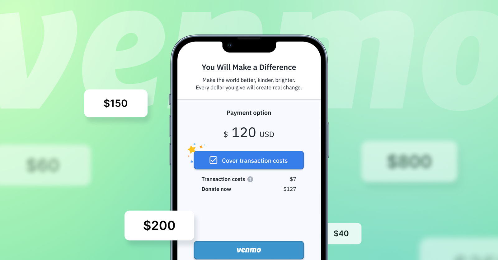 Nonprofits can now accept Venmo donations with Fundraise Up | Fundraise Up  Blog