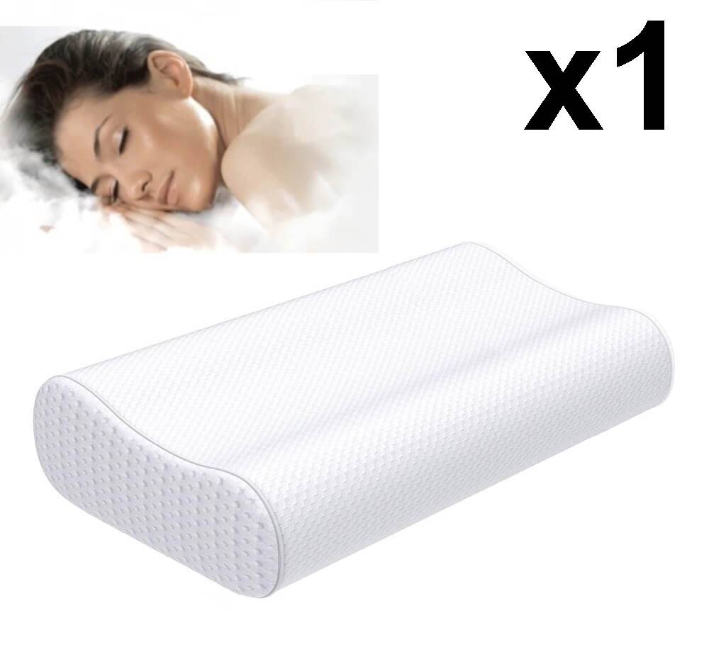neck pain pillow, cervical pillow, memory foam pillow, contour pillow