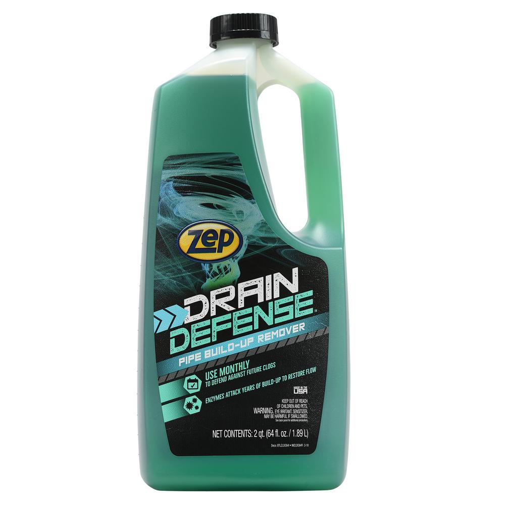 Zep Drain Defense Pipe Buildup Remover vs Drano Max Gel Clog Remover