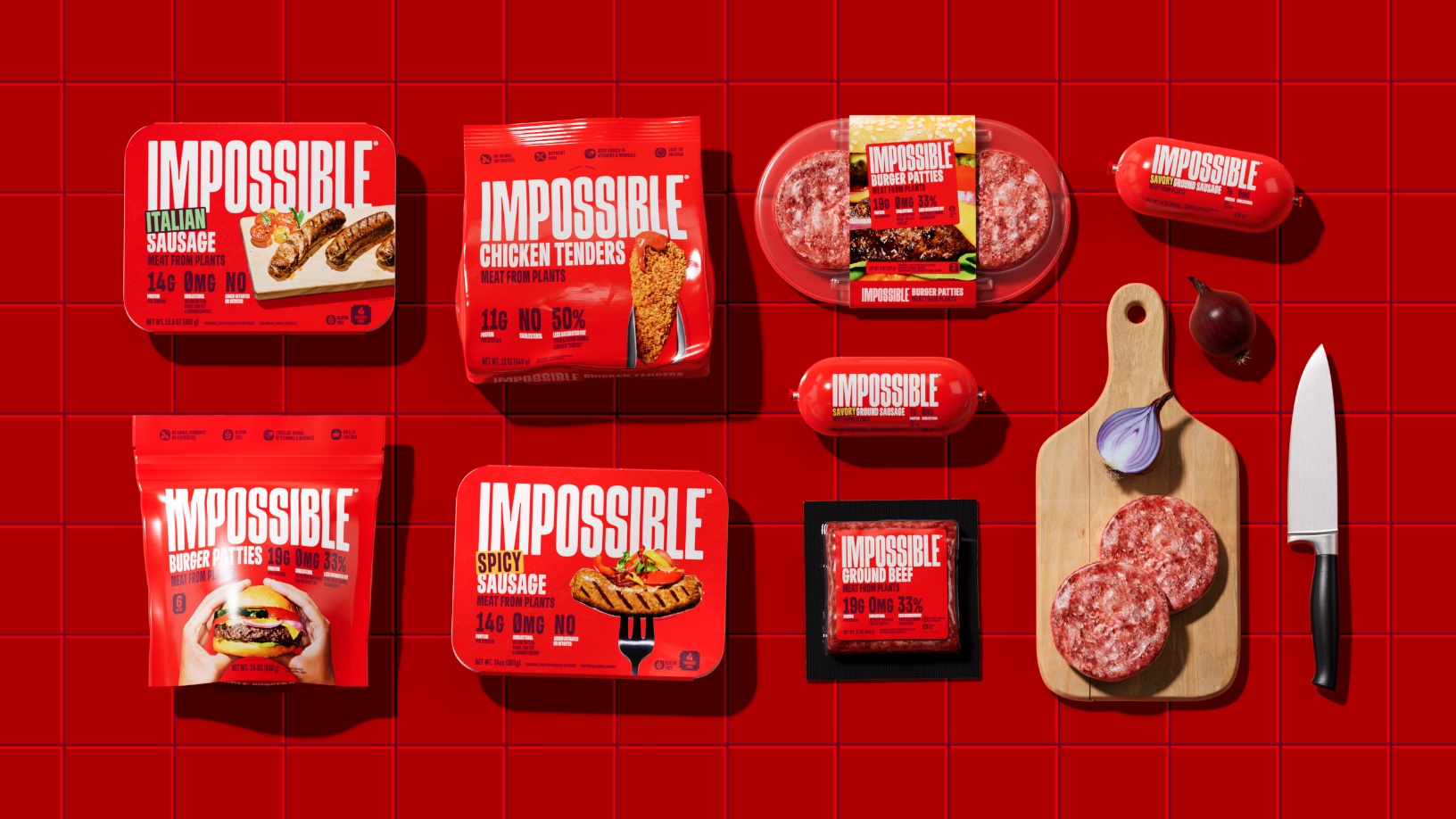 JKR Grills Up a Meaty Redesign For Impossible Foods