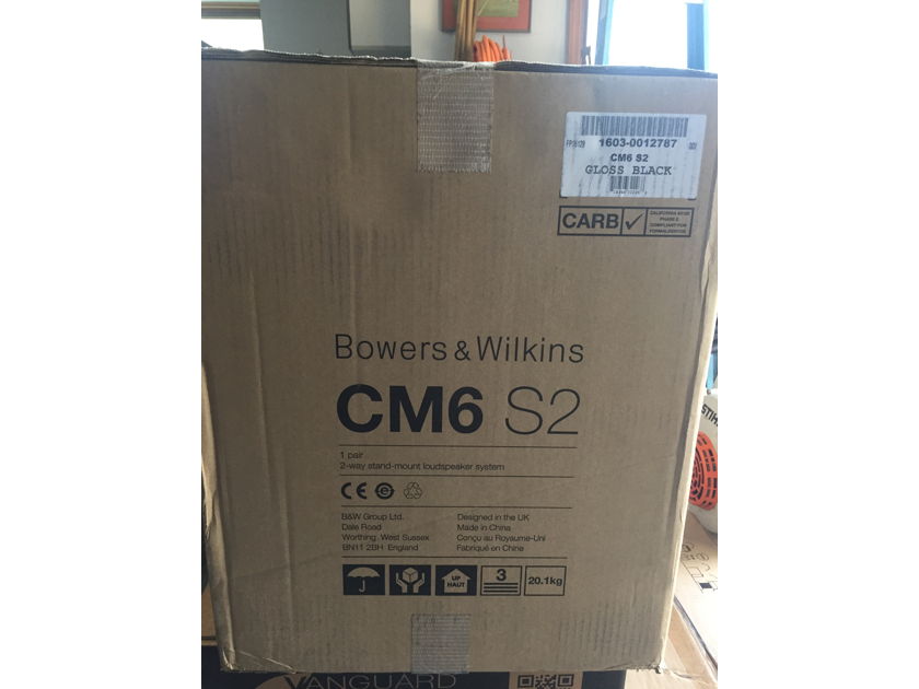 B&W (Bowers & Wilkins) CM6 S2 Brand New sealed box*******************************