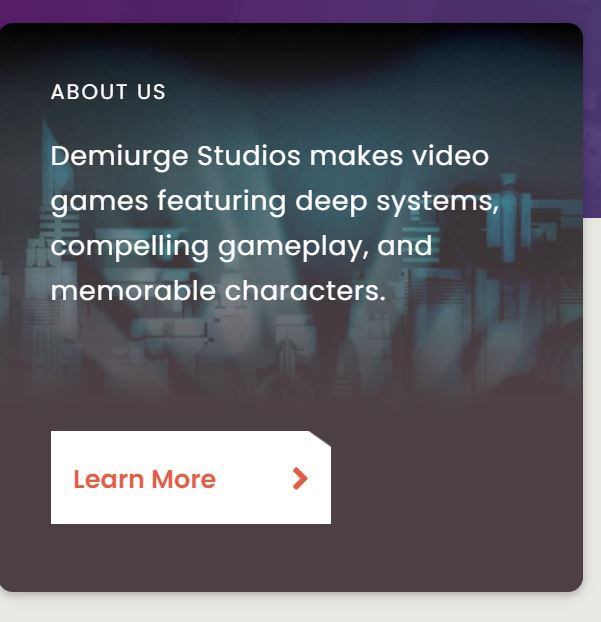 Demiurge Studios product / service