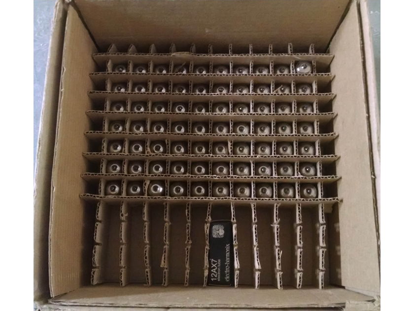 Electro-Harmonix 12AX7 ECC83 vacuum tubes (total of 71 NEW tubes)