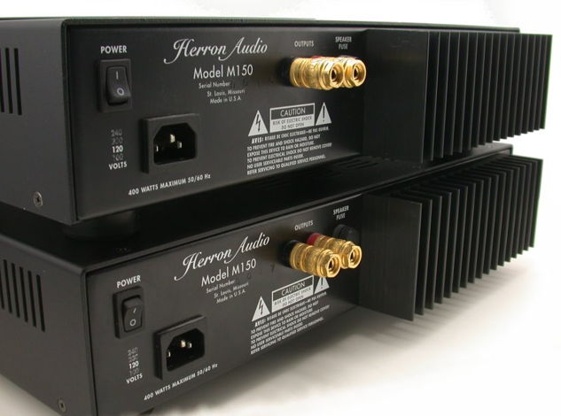 Herron M-150 Mono Amplifiers