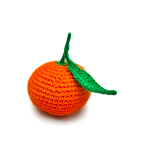 CLEMENTINE crochet pattern PDF - Amigurumi Play Food Crochet Tangerine Crochet Mandarin Easy Crochet Pattern Fruit Pattern PDF Download