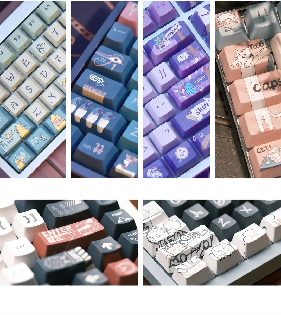 LOFREE's Definition of PBT Keycaps