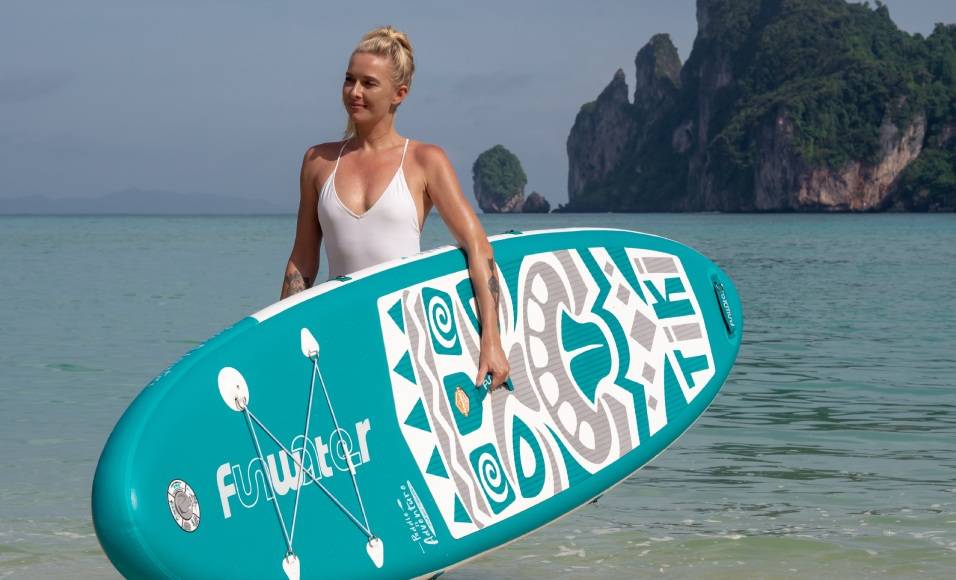 As best inflatable paddle board in Canada SUP boards marketing, Funwater paddle boards  have high quanlity with cheap price