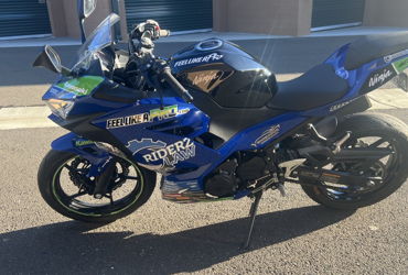 2018 KAWASAKI NINJA 400 motorcycle for rent near Folsom, CA