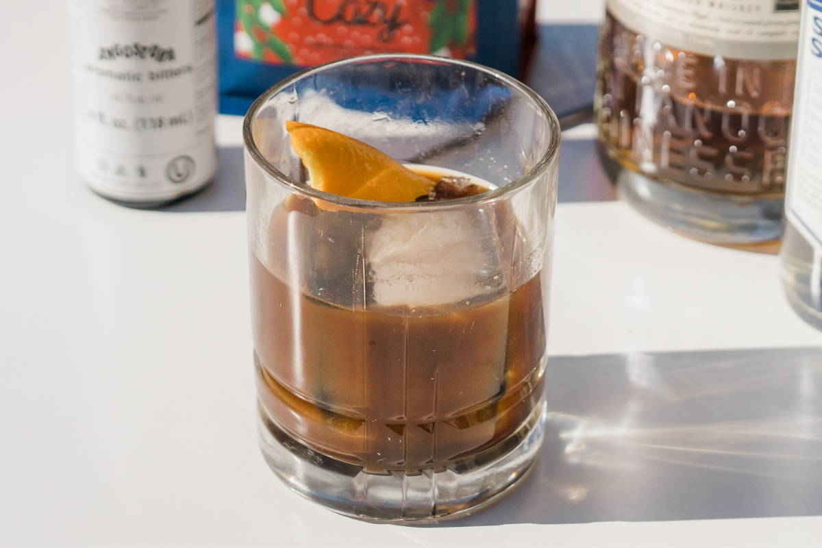 Espresso Old Fashioned Coffee Cocktail