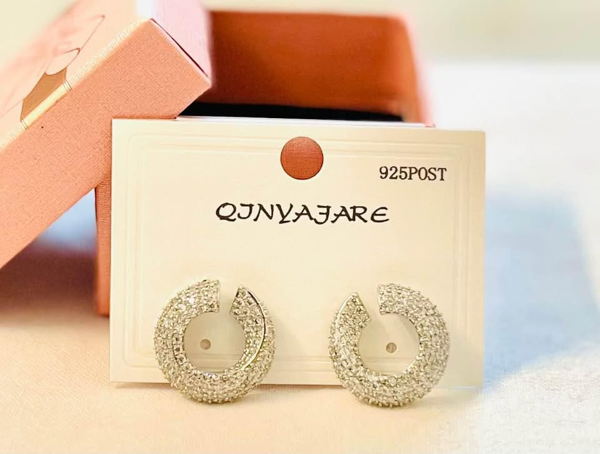 Silver Hoop Earrings