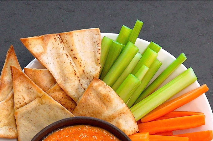 Lentil and Red Bell Pepper Dip