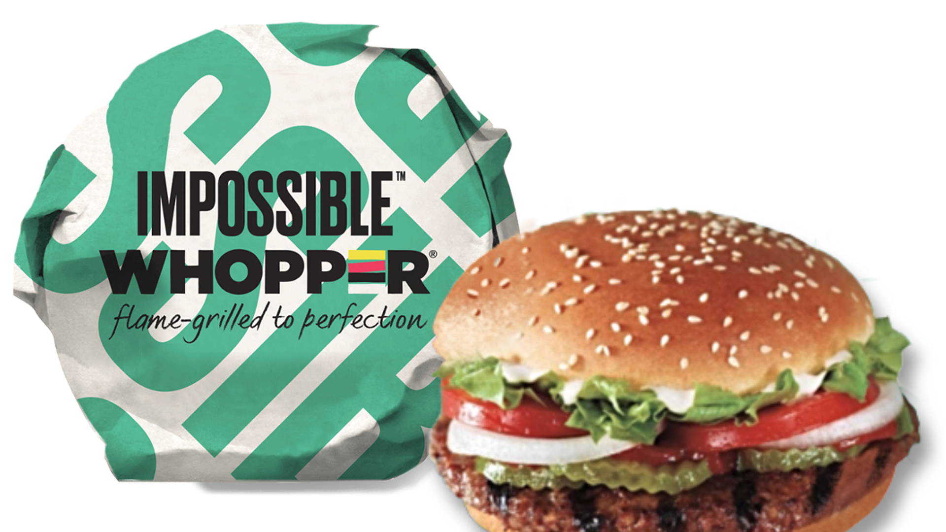 Impossible whopper burger burger king