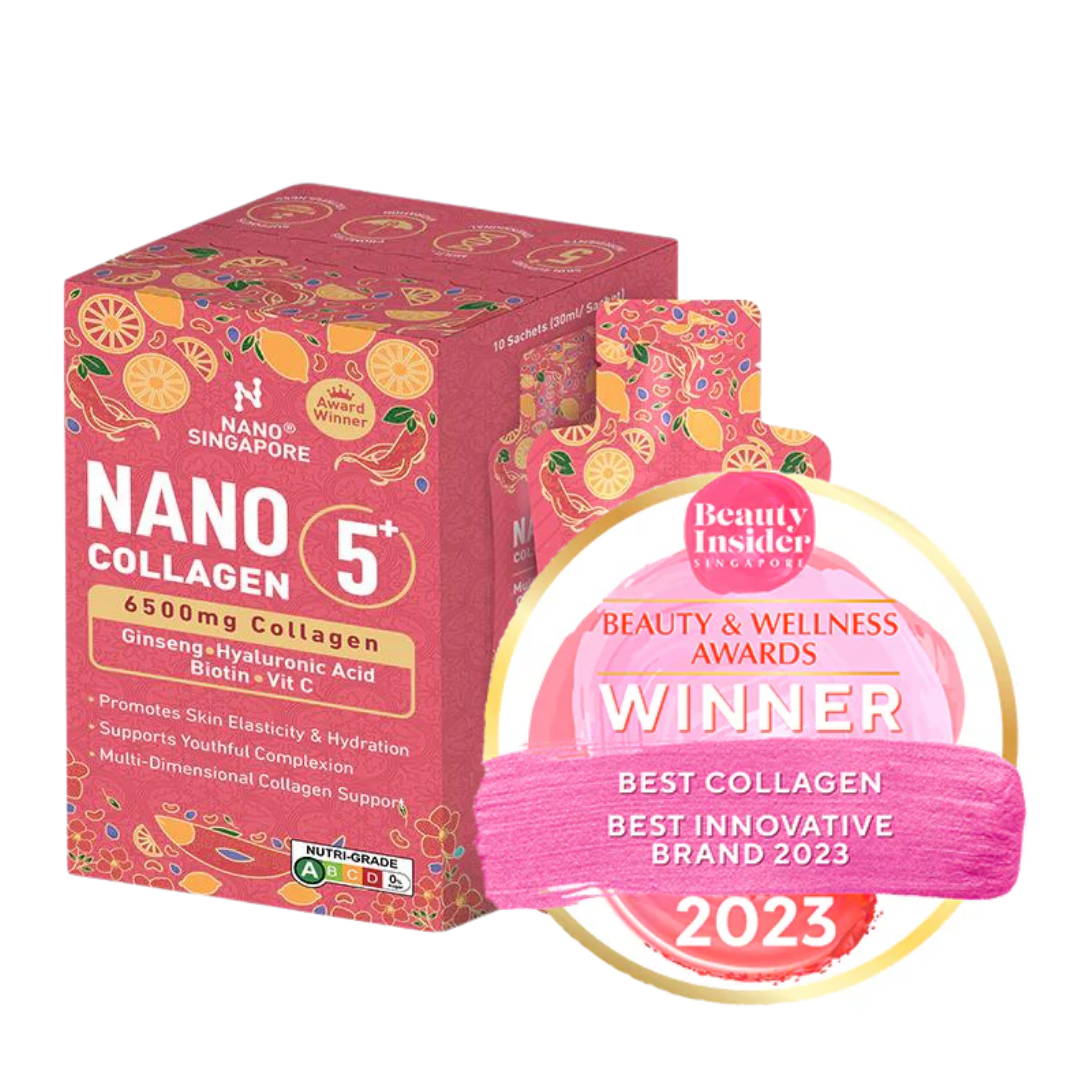 Nano Singapore: Nano Collagen 5+ Drink Best Collagen 2023 by Beauty Insider