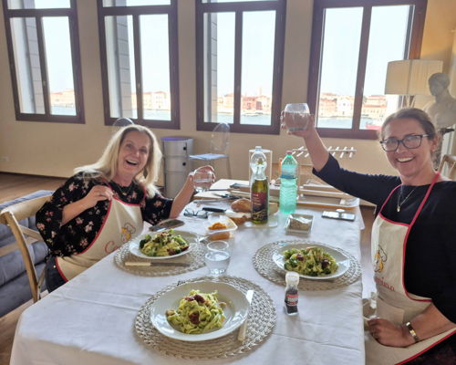 Cooking classes Venice: Traditional cooking class with panoramic views of Venice