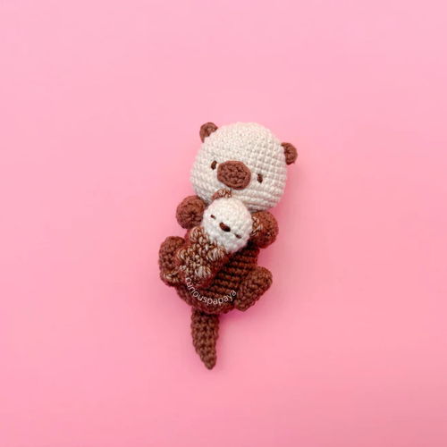 Zeeotter familie haakpatroon